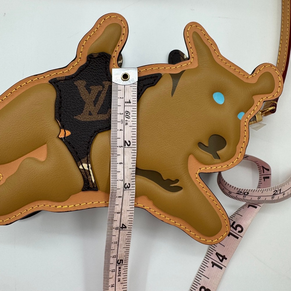 Louis Vuitton x Tyler, The Creator Monogram Craggy Dog Bag Brown Authentic CoA - Picture 10 of 12